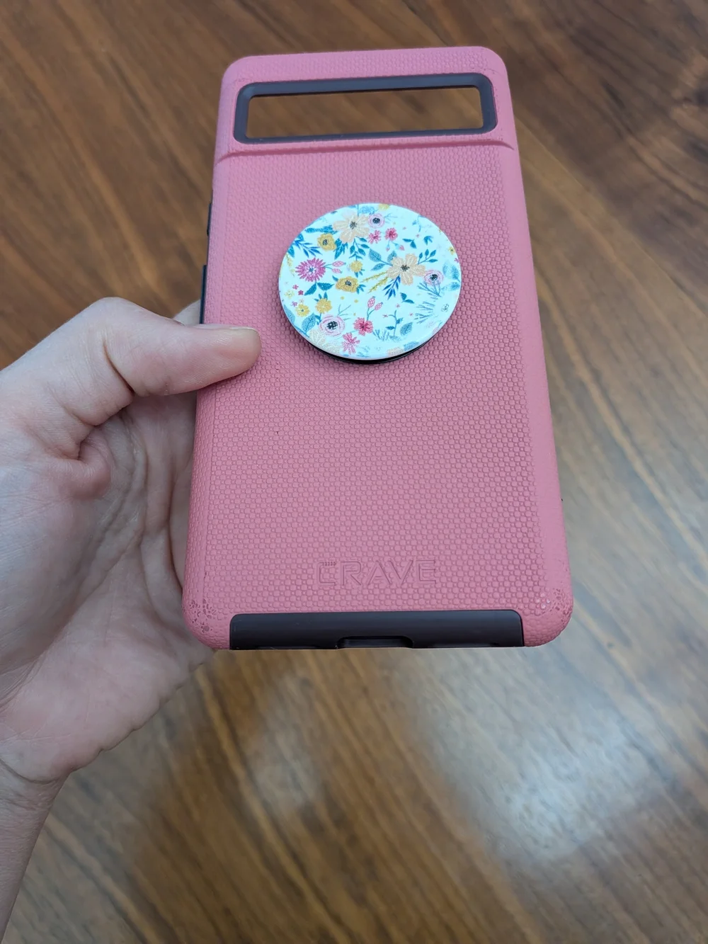 Google Pixel 7 Crave Phone Case With Flower Popsocket